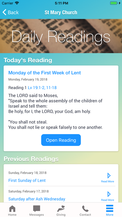WeConnect Parish App screenshot 2