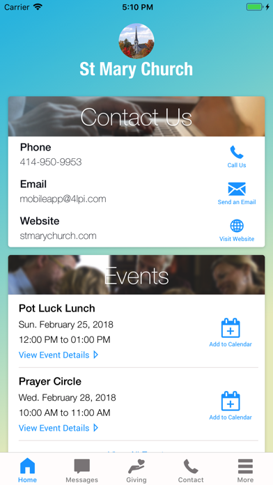 WeConnect Parish App screenshot 5
