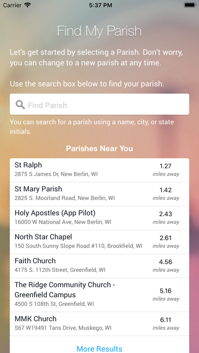 WeConnect Parish App screenshot 4