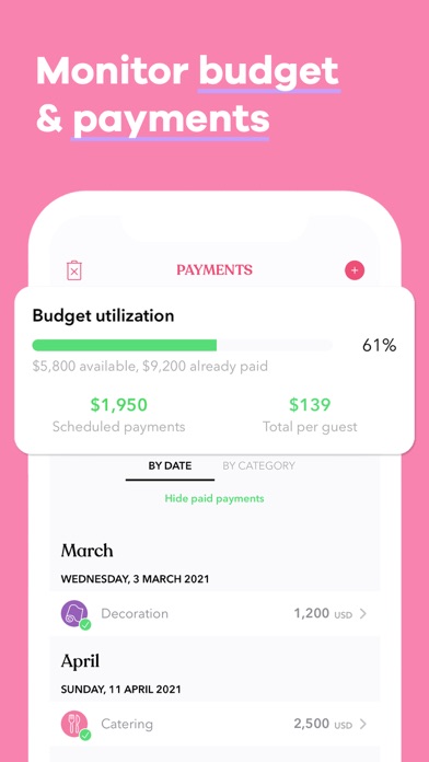 Weddi - Wedding Planner screenshot 4