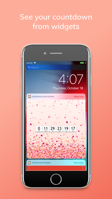 Wedding Countdown for Big Day screenshot 1