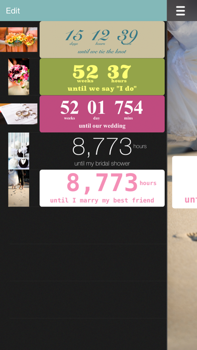 Wedding Countdown screenshot 1
