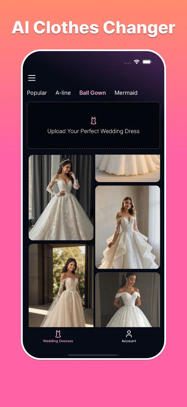 Wedding Dress AI - BrideMe screenshot 3