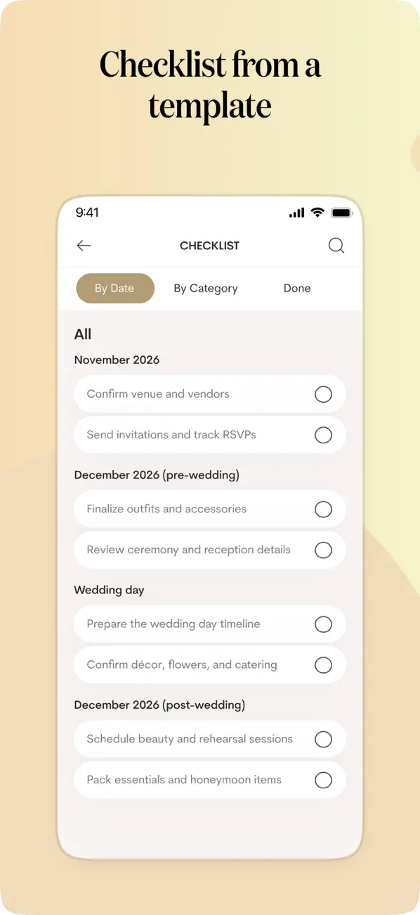 Wedding Planner by Wedsly screenshot 5