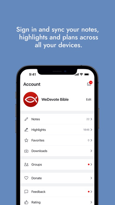 WeDevote Bible 微读圣经 screenshot 1