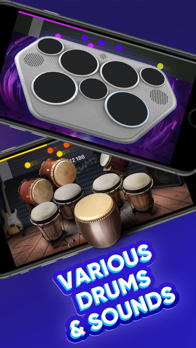 WeDrum: Drum Games, Real Drums screenshot 2