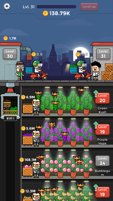 Weed Factory Idle screenshot 2