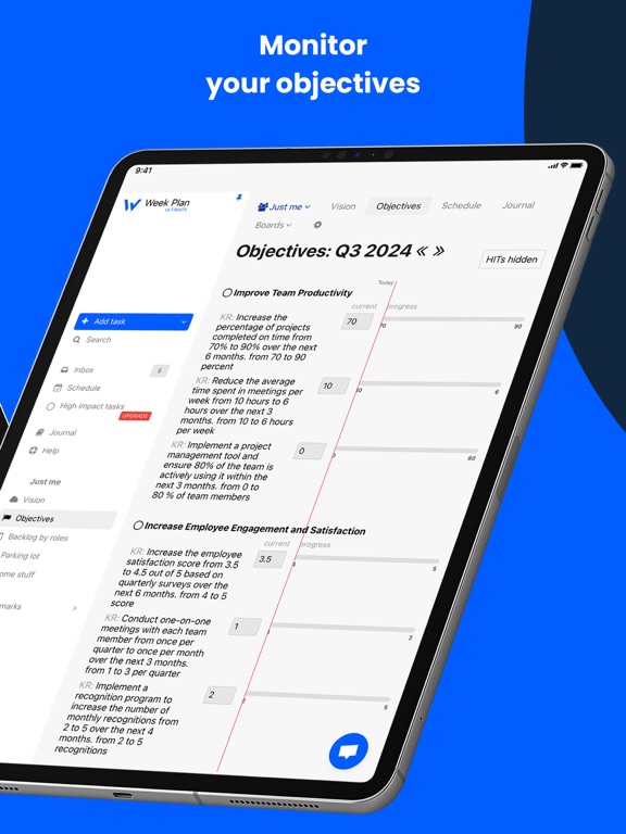 Week Plan: Weekly Tasks, Goals screenshot 1