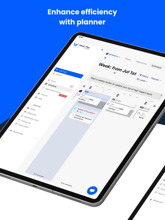 Week Plan: Weekly Tasks, Goals screenshot 9