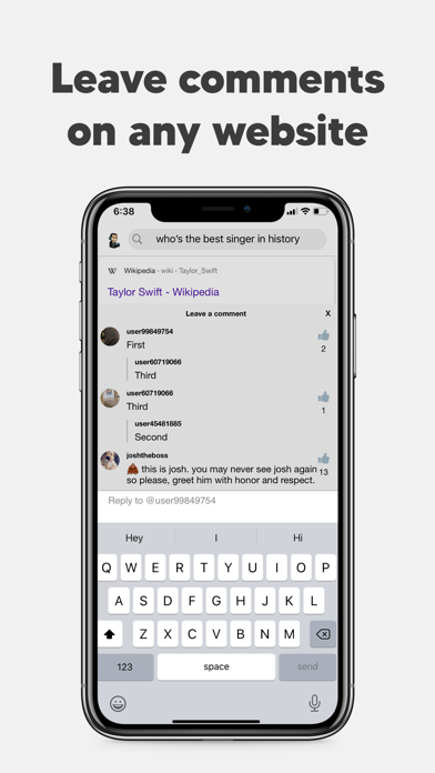 Weekend - The Social Browser screenshot 3