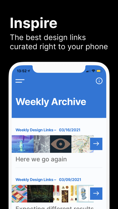 Weekly Design Links screenshot 1