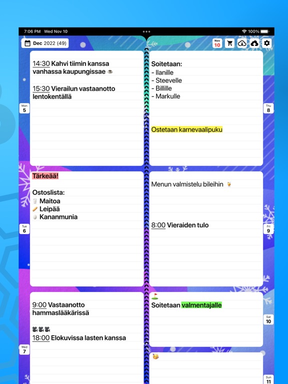 Weekly Planner - Diary, Notes screenshot 6