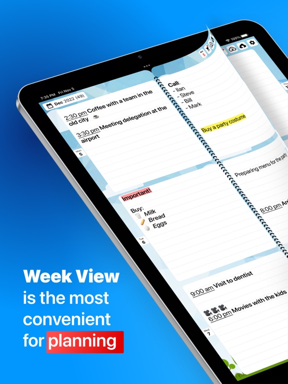 Weekly Planner - Diary, Notes screenshot 5