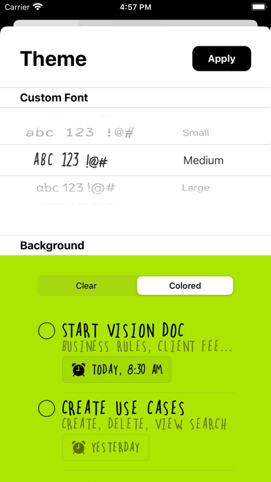 WeeTask - Quick Todo List screenshot 1
