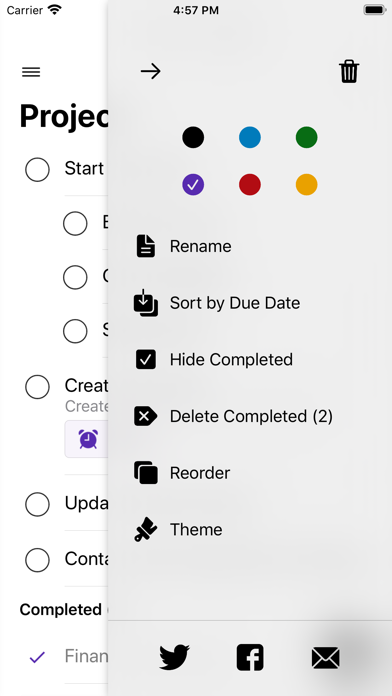 WeeTask - Quick Todo List screenshot 2