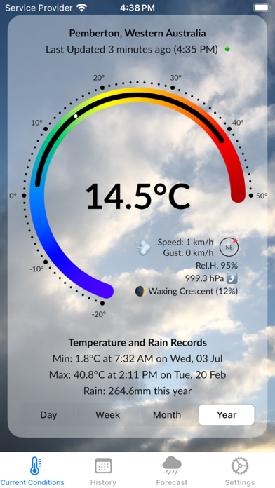 Weewx Weather screenshot 1