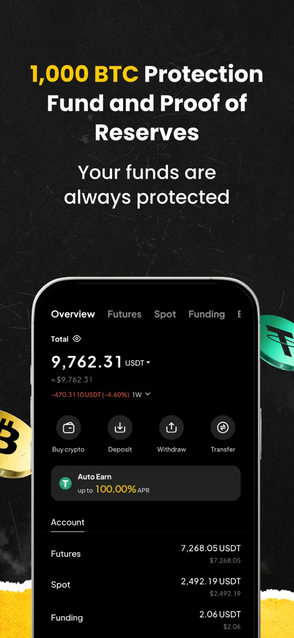 WEEX - Buy Bitcoin & Crypto screenshot 4