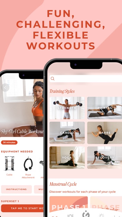 WeGLOW: Home Workout for Women screenshot 7