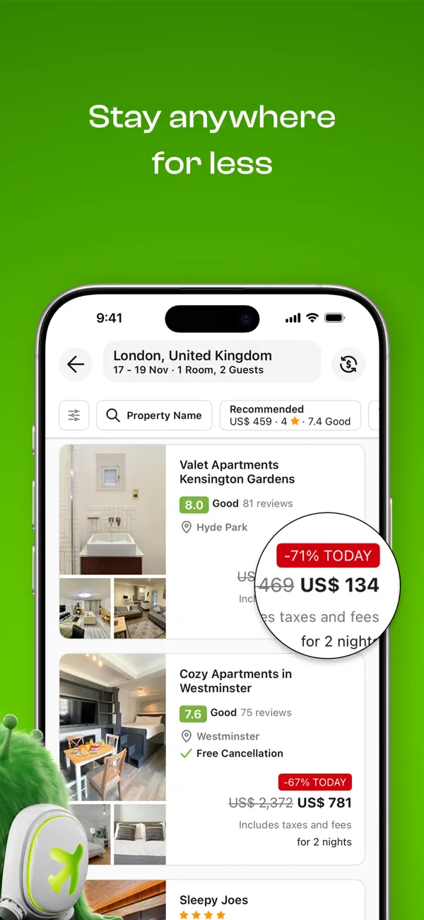 Wego Flights & Hotels Booking screenshot 4