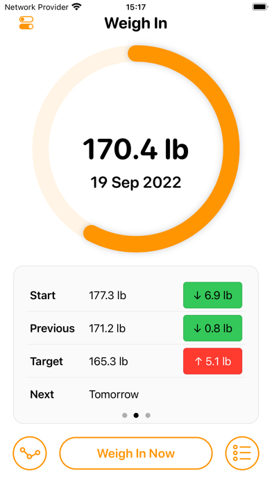 Weigh In: Weight Tracker screenshot 9