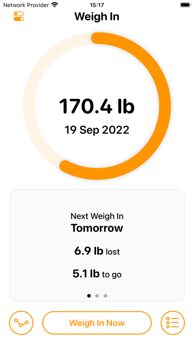 Weigh In: Weight Tracker screenshot 10