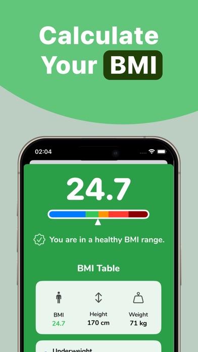 Weight Tracker & BMI - WTrack screenshot 3