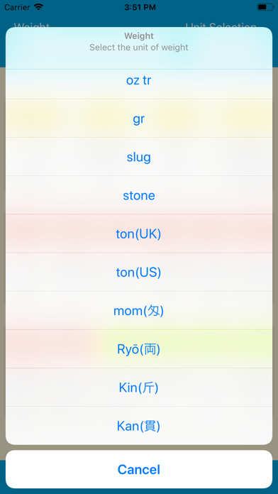 Weight Units Converter screenshot 4