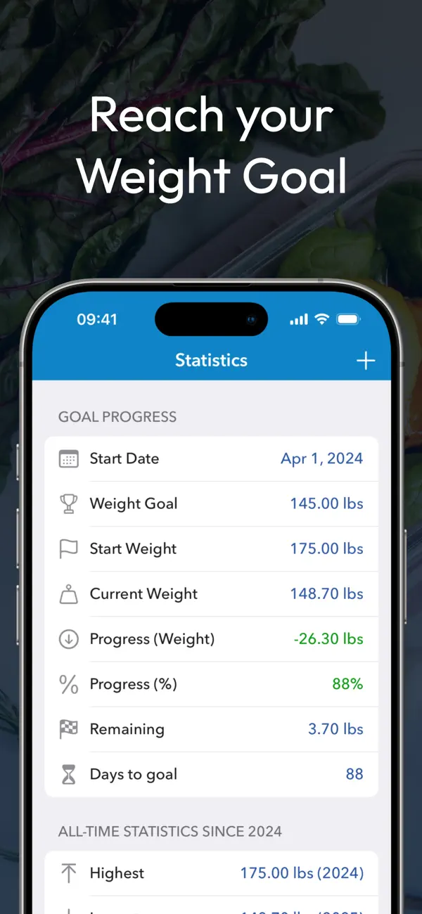 WeightDrop Weight Loss Tracker screenshot 2