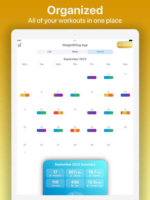 Weightlifting App screenshot 5