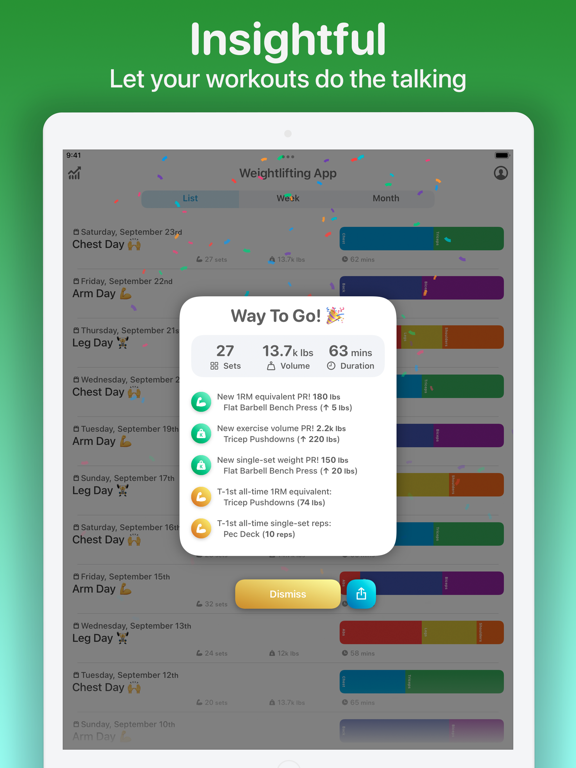 Weightlifting App screenshot 7