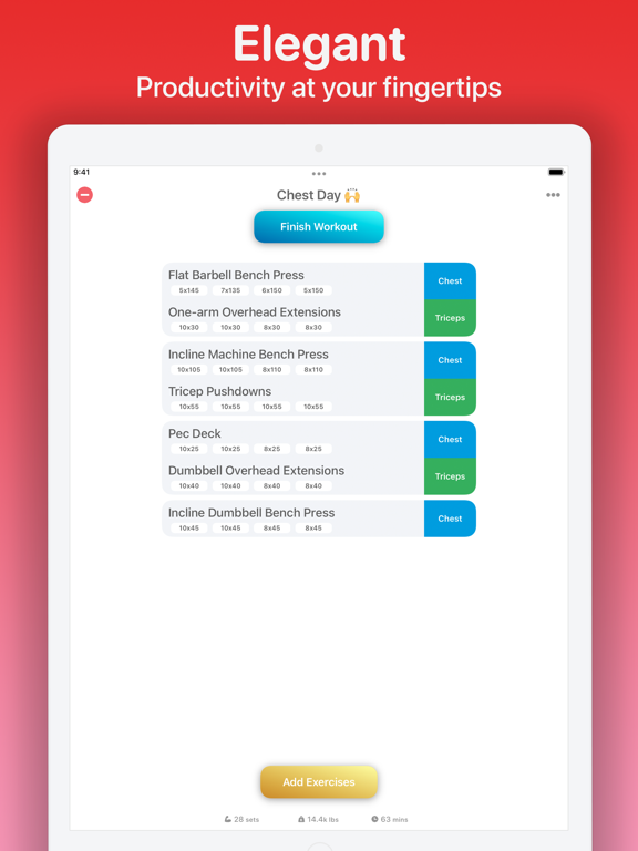 Weightlifting App screenshot 4