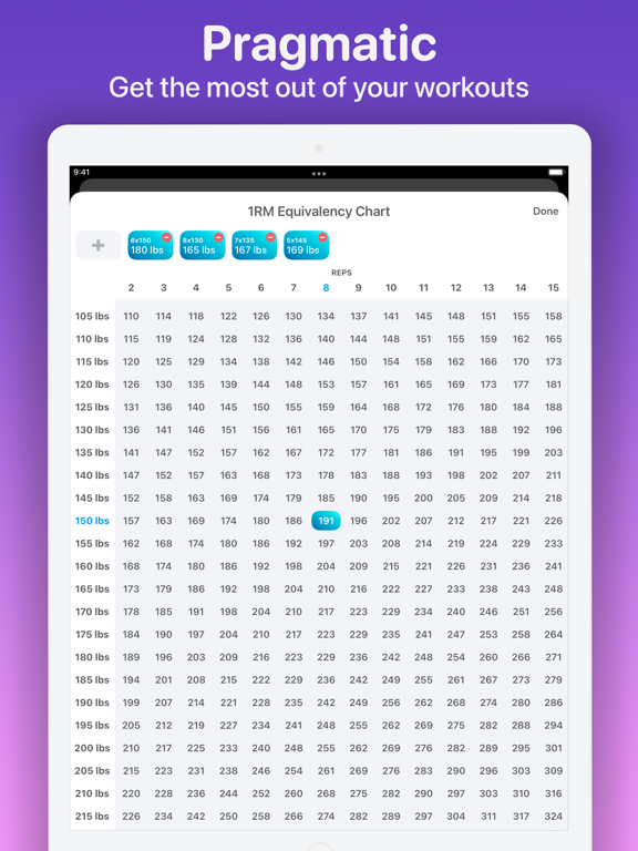 Weightlifting App screenshot 1