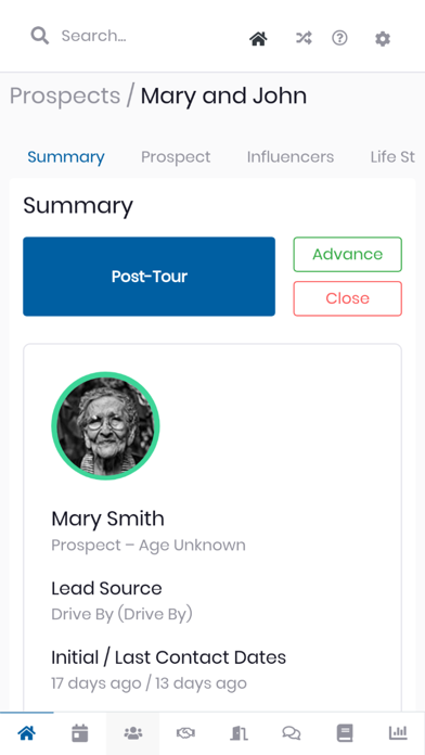 WelcomeHome CRM screenshot 1