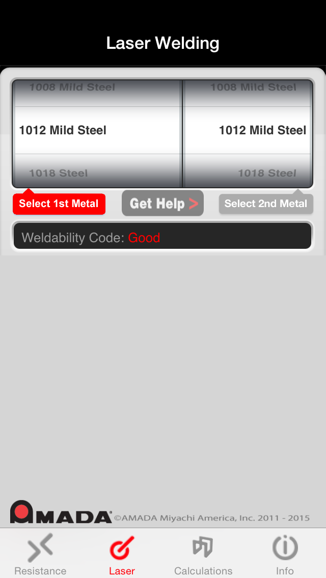 Weldability screenshot 3