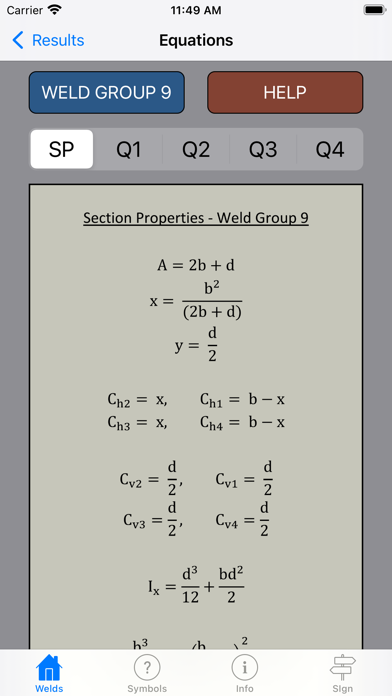 WeldCalcs screenshot 1