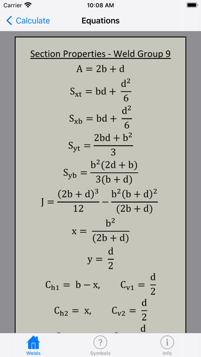 WeldEquations screenshot 1