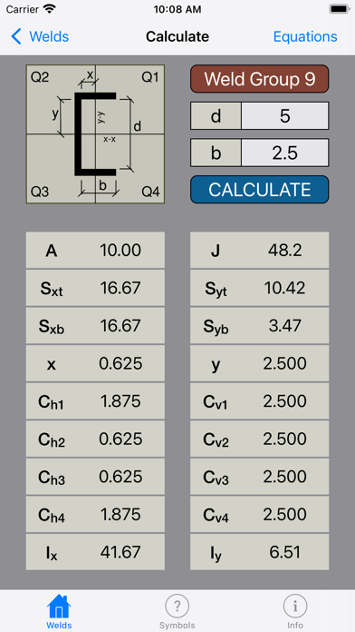 WeldEquations screenshot 3