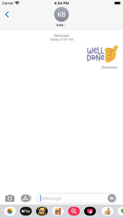 Well Done Stickers screenshot 3