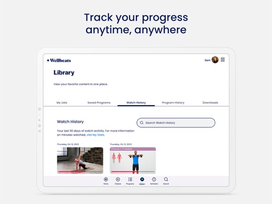 Wellbeats screenshot 3