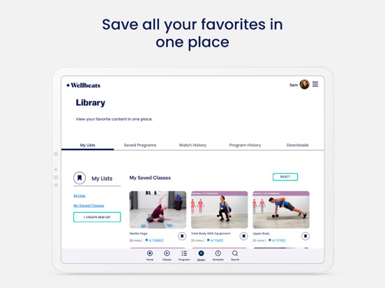 Wellbeats screenshot 2