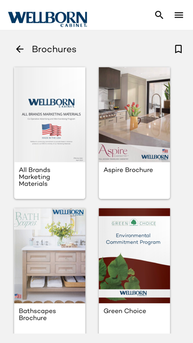 Wellborn Cabinet Inc Brochures screenshot 2