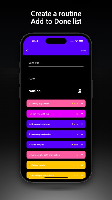 WellDone - DoneList app screenshot 2