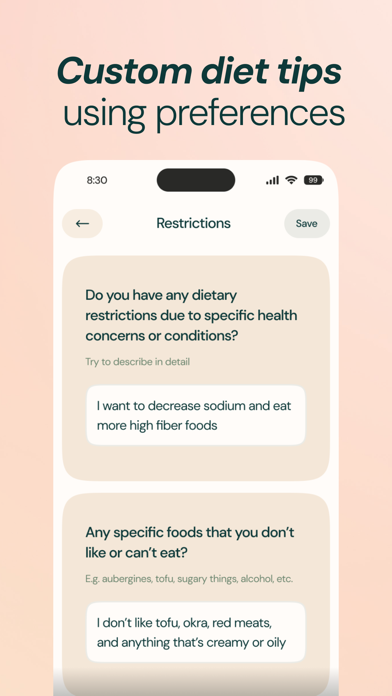 Welling: Food and Health Coach screenshot 3
