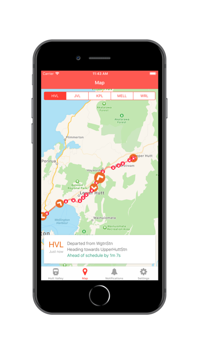 Wellington Trains screenshot 2