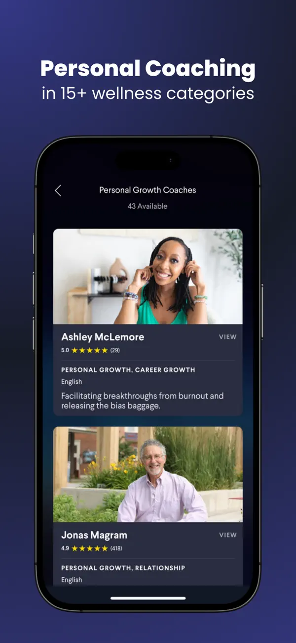 Wellness Coach screenshot 1
