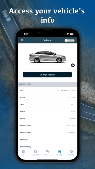 WellRyde Driver screenshot 2