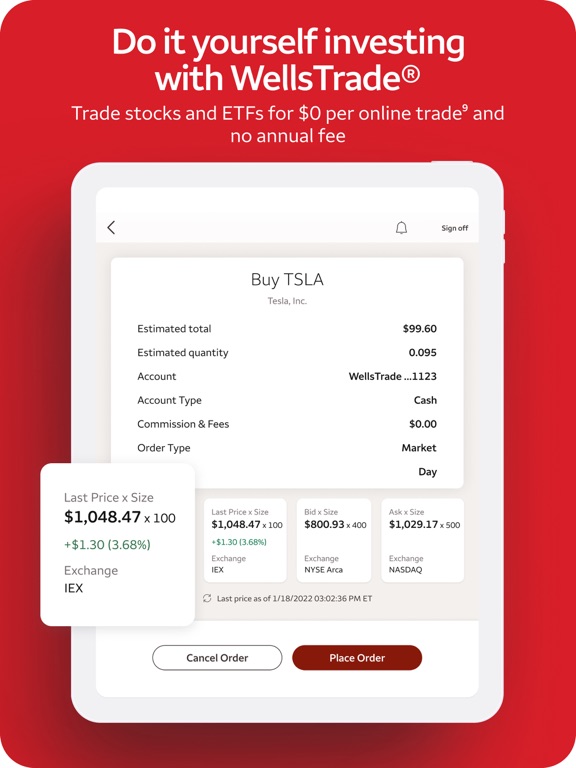 Wells Fargo Mobile® screenshot 2
