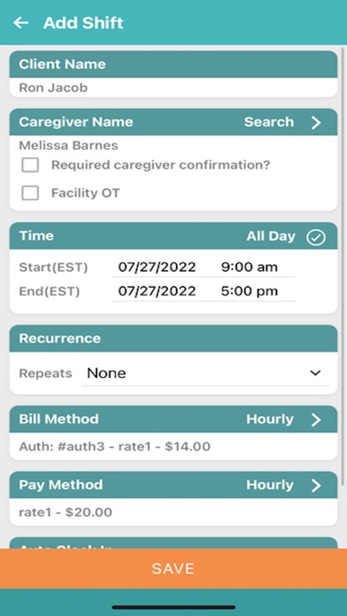 WellSky Personal Care screenshot 1
