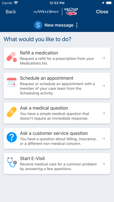 WellSpan screenshot 1