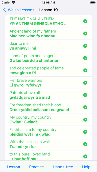 Welsh Lessons screenshot 4
